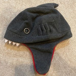 Kids shark winter hat